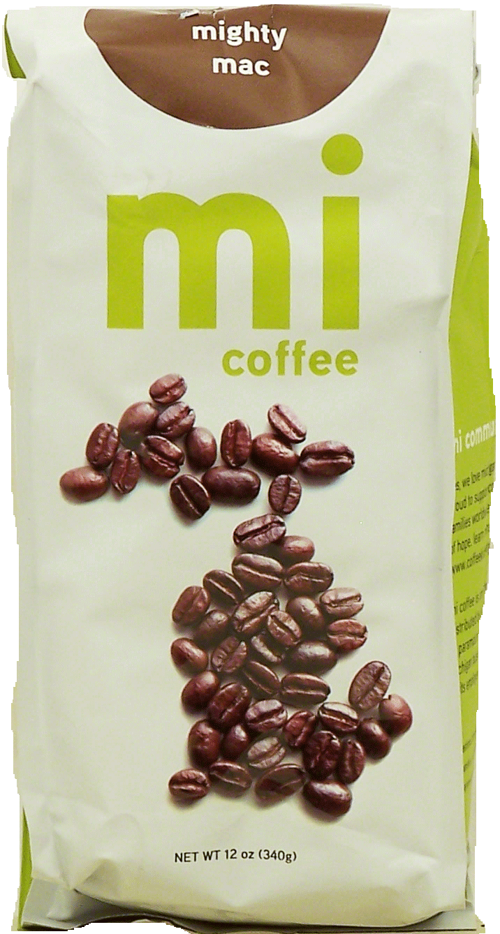 mi coffee mighty mac dark roast ground coffee Full-Size Picture